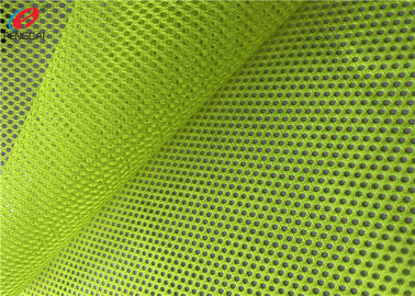 Reflective Polyester Mesh Uniform Fabric Fluorescent Material Fabric