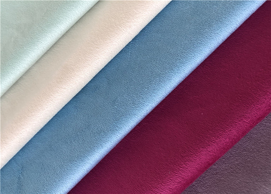 100% Polyester Suede Fabric Microfiber Brushed Knitted Suede Fabric For Clothes